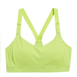 Old Navy PowerSoft Go-Dry Neon Sports Bra Sz 3X NWOT